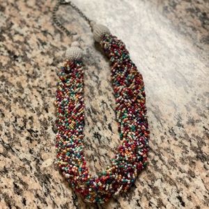 Multicolored Beaded Necklace